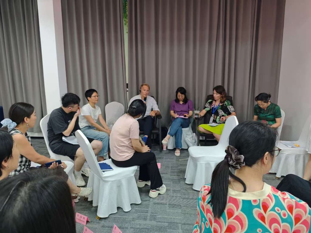 Small group supervision session